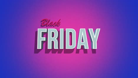 flashback vibes: retro black friday text on 80s grunge texture