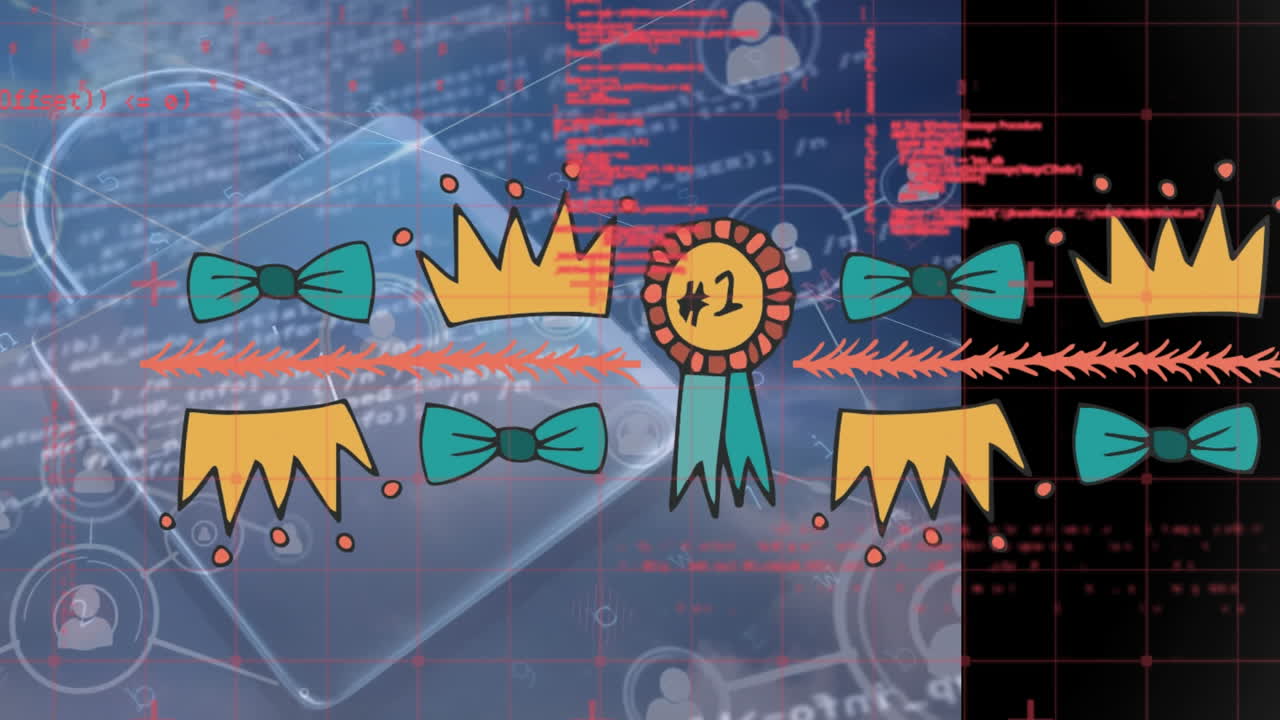 데이터 처리 및  ⁇ 락에 대한 창과 아이콘의 애니메이션