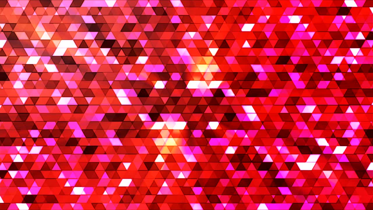 transmisión de polígono parpadeante triángulos de alta tecnología, multicolor, abstracto