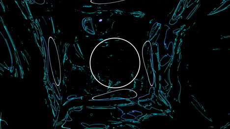 patrones giratorios abstractos