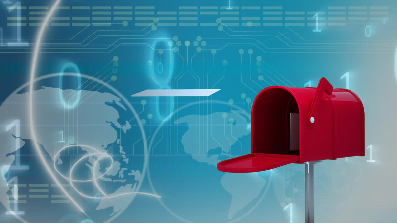 ⁇ 은 우편함 과 지구