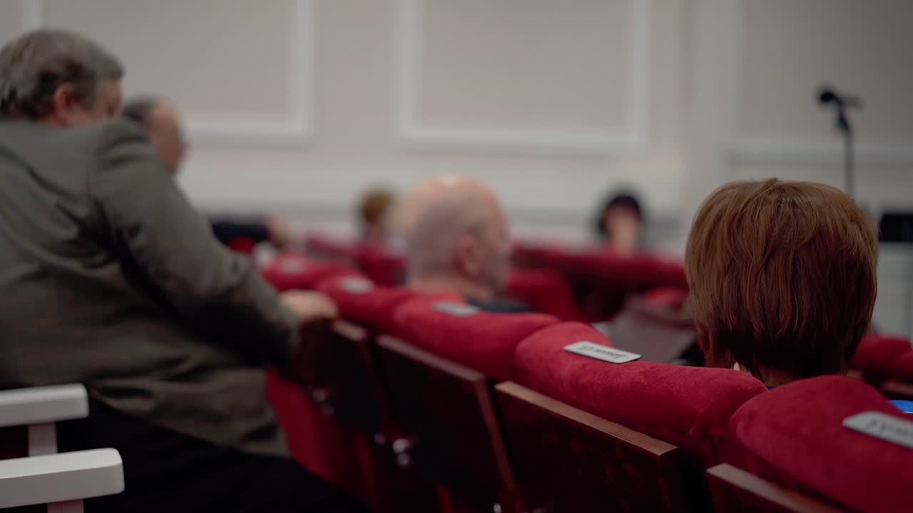 Defense of doctoral dissertation The board members sit