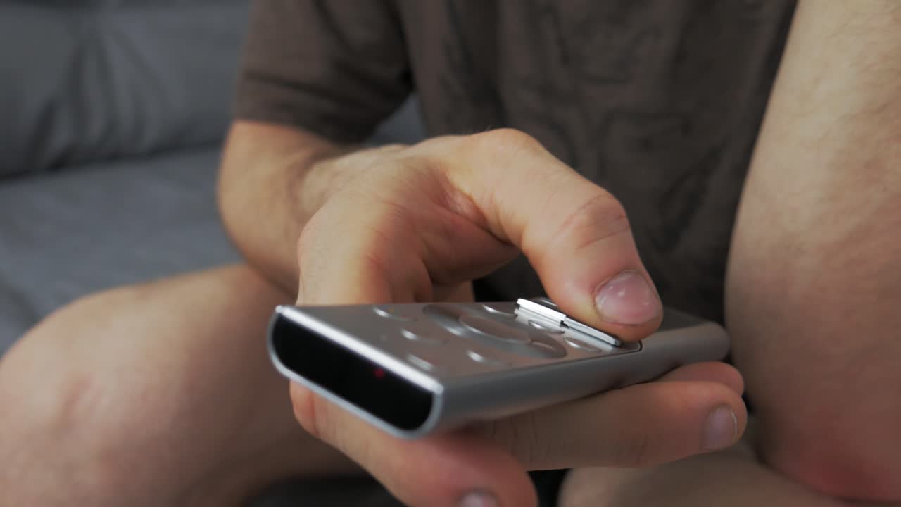 실버 텔레비전 스마트 리모콘