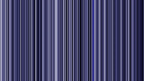 animación en bucle de líneas verticales negras blancas y azules oscilantes