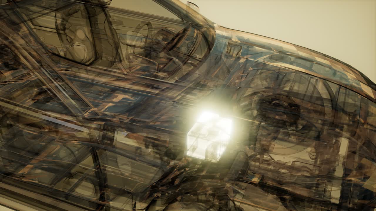 자동차 배터리가 자동차에서 보입니다.