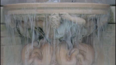fountain with statue