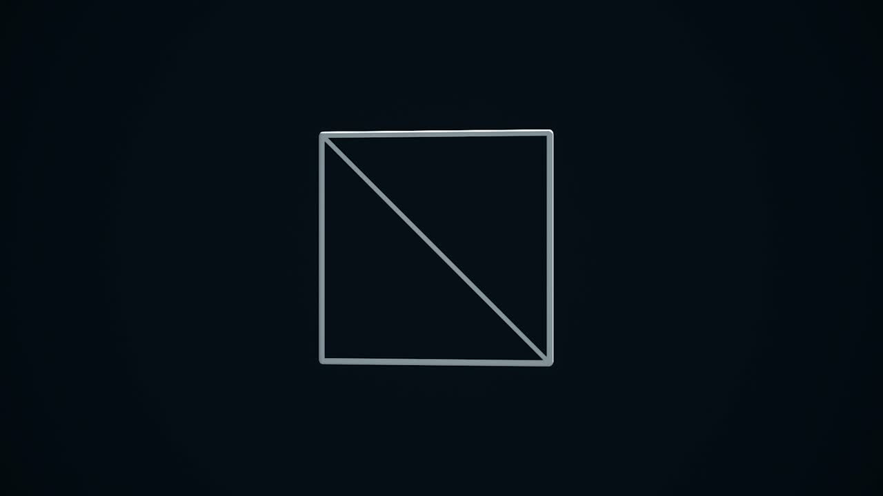 3d 큐브 일러스트레이션