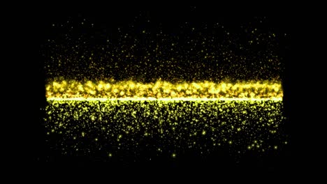 gráficos de movimiento de partículas de color de barra de línea recta de llama