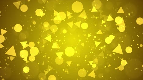 fondo geométrico de oro abstracto