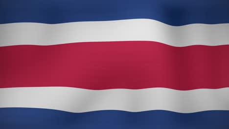 animation of fireworks over flag of costa rica