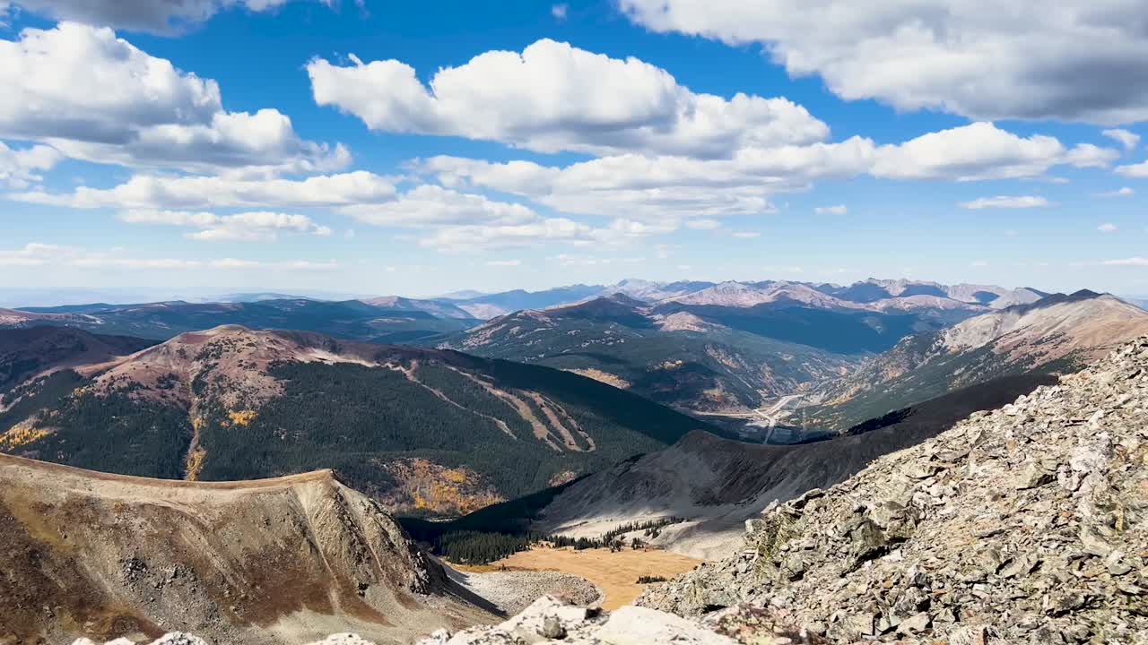 Breckenridge from top of mountain