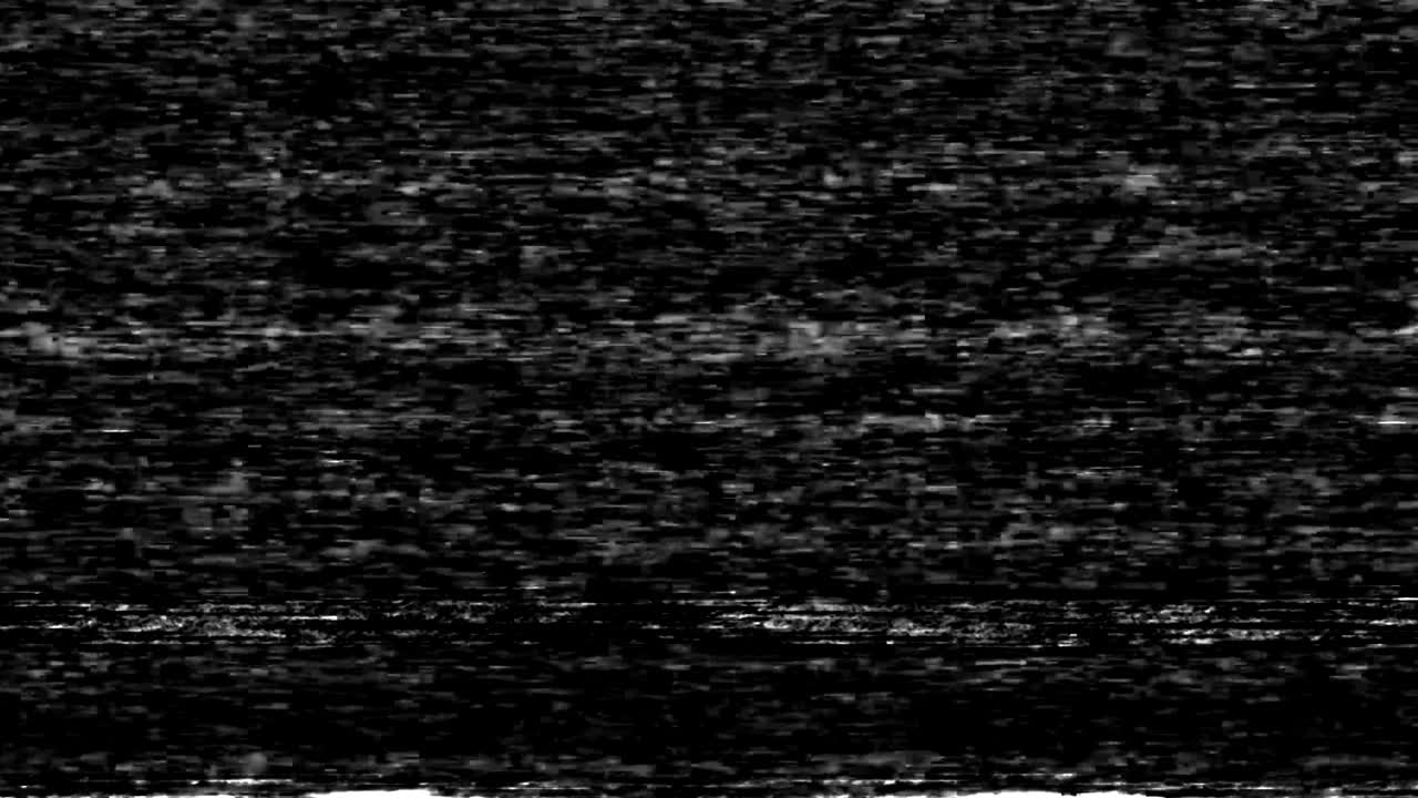 Defects and interference of the video signal. The effects of noise and malfunction of the TV, computer