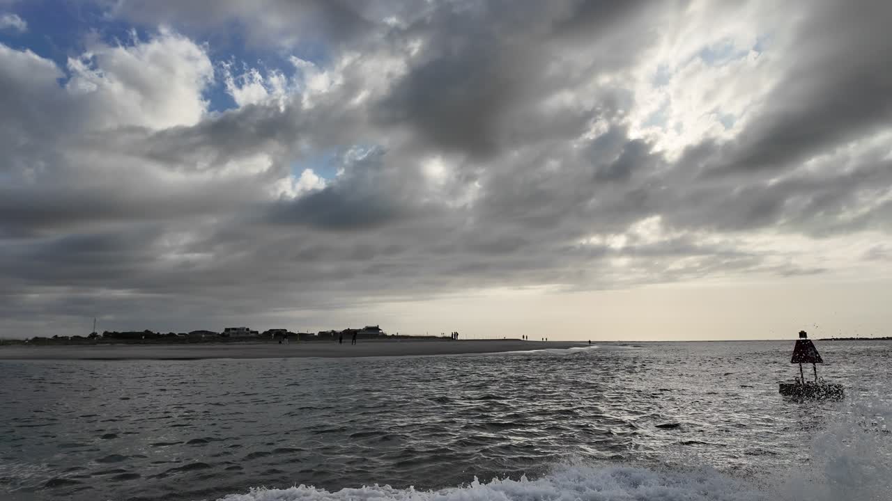 North Carolina drone footage of carolina beach.