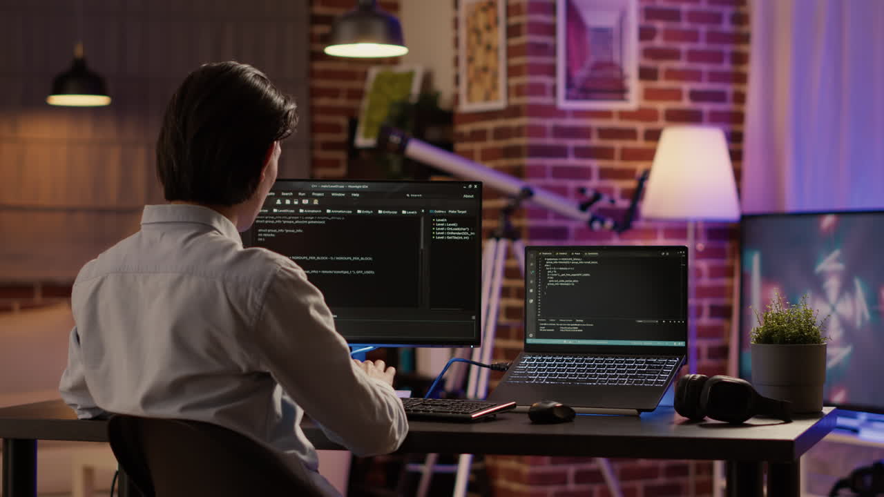 Coding at Home Office