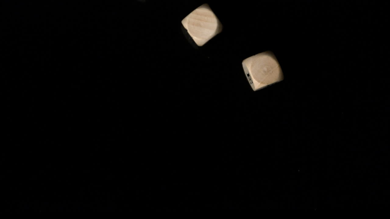 donde los dados caen juntos