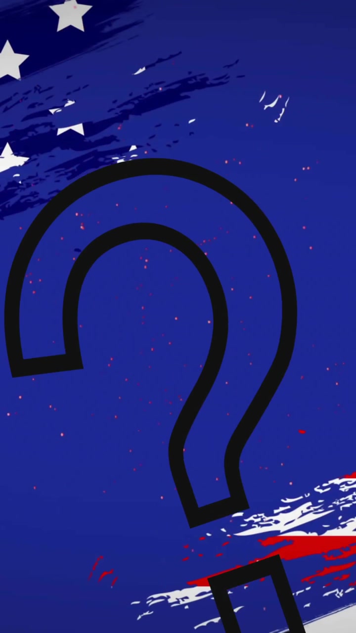 Animation of flag of usa andover fireworks