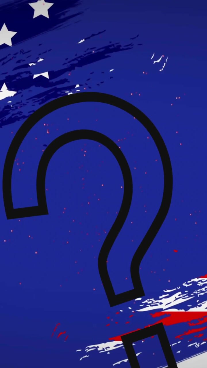 Animation of flag of usa andover fireworks