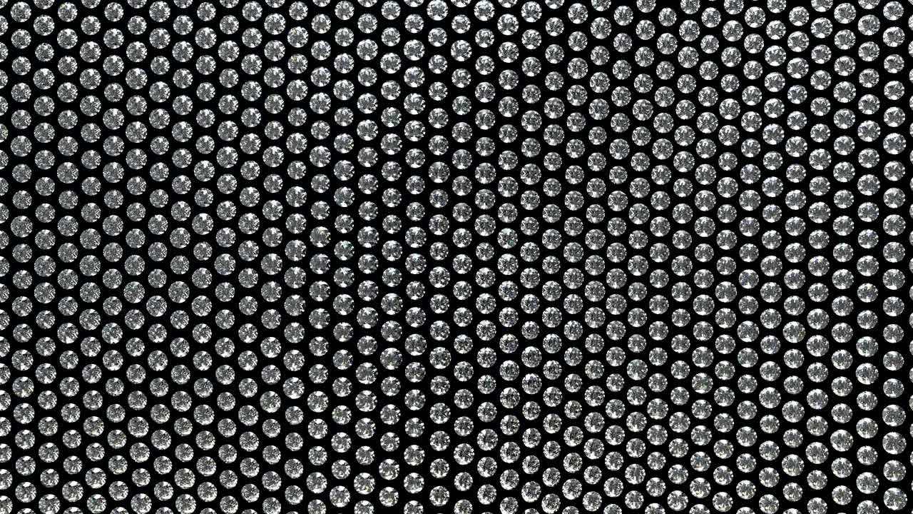 material ondulante en bucle con diamantes o gemas. alfa