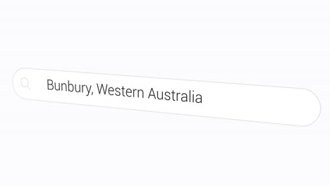 Geben-Sie-Bunbury,-Western-Australia-In-Das-Computersuchfeld-Ein