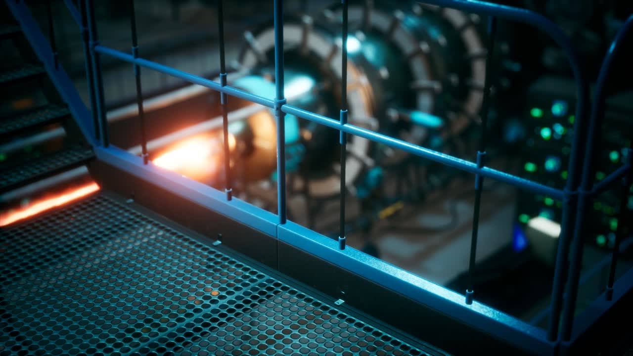 미래의 사이버 ⁇ 크 발전소 열핵 또는 핵 원자로