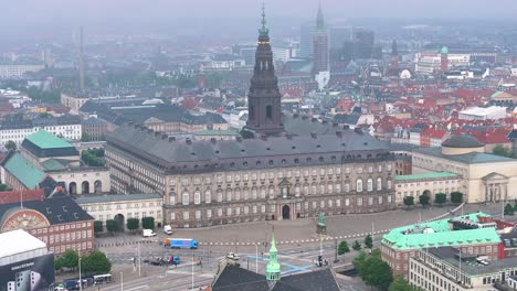 christiansborg palace, copenhagen, denmark