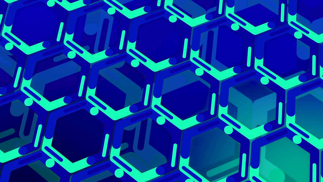 patrón hexagonal abstracto