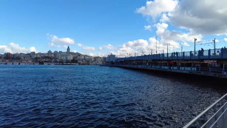 galata bridge in istanbul