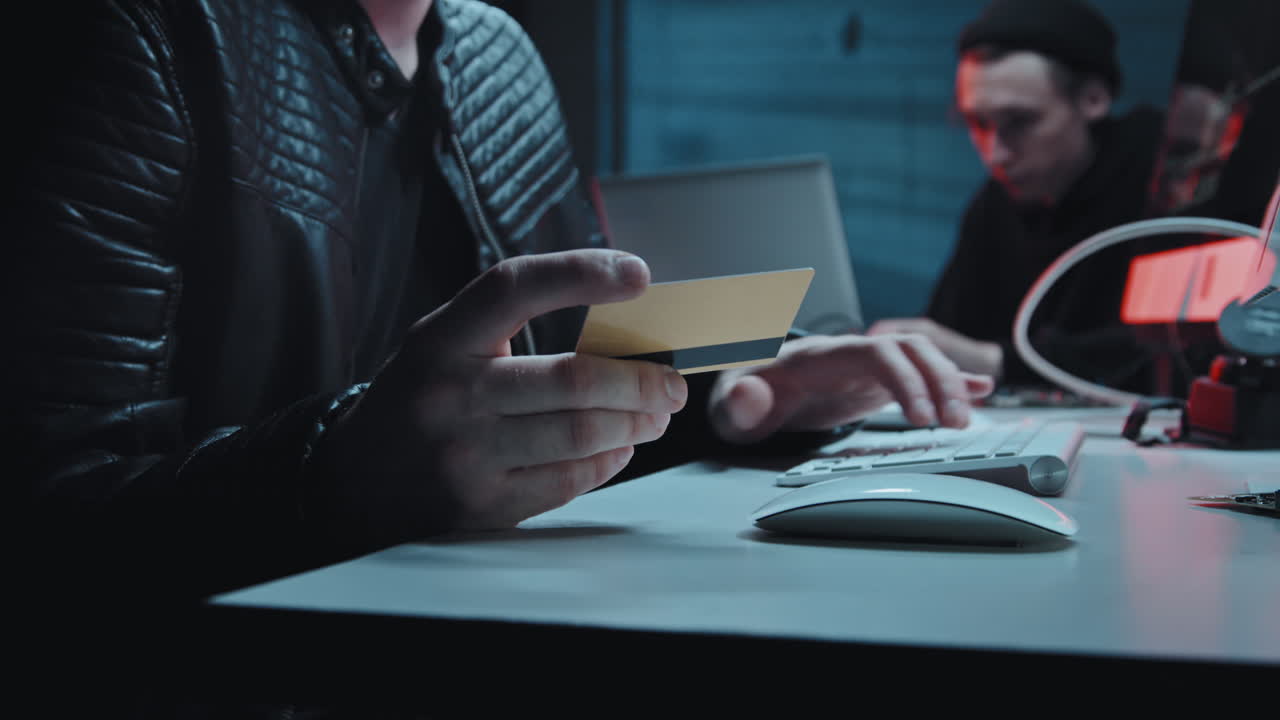 Hackers in Dark Hideout Stealing Money and Data