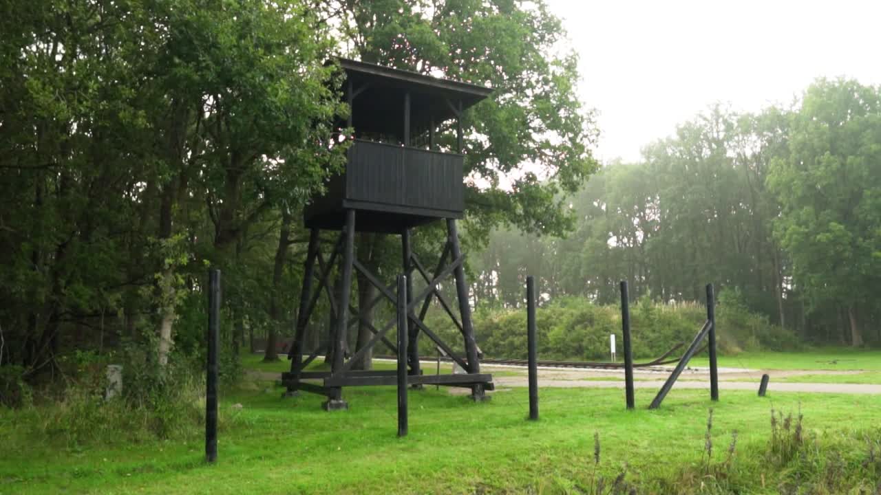 сторожевая башня на историческом месте