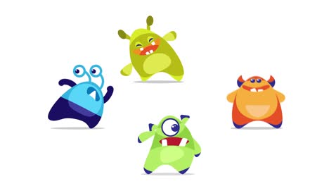 el baile de los monstruos