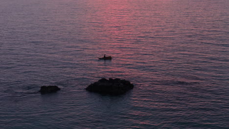 Sunset Fisherman