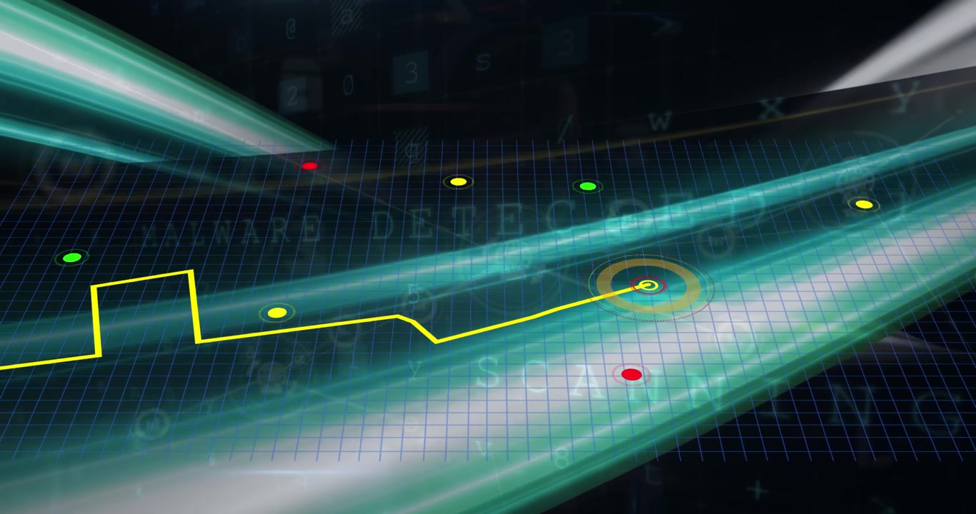 Digital Cybersecurity Interface Scanning for Malware Threats
