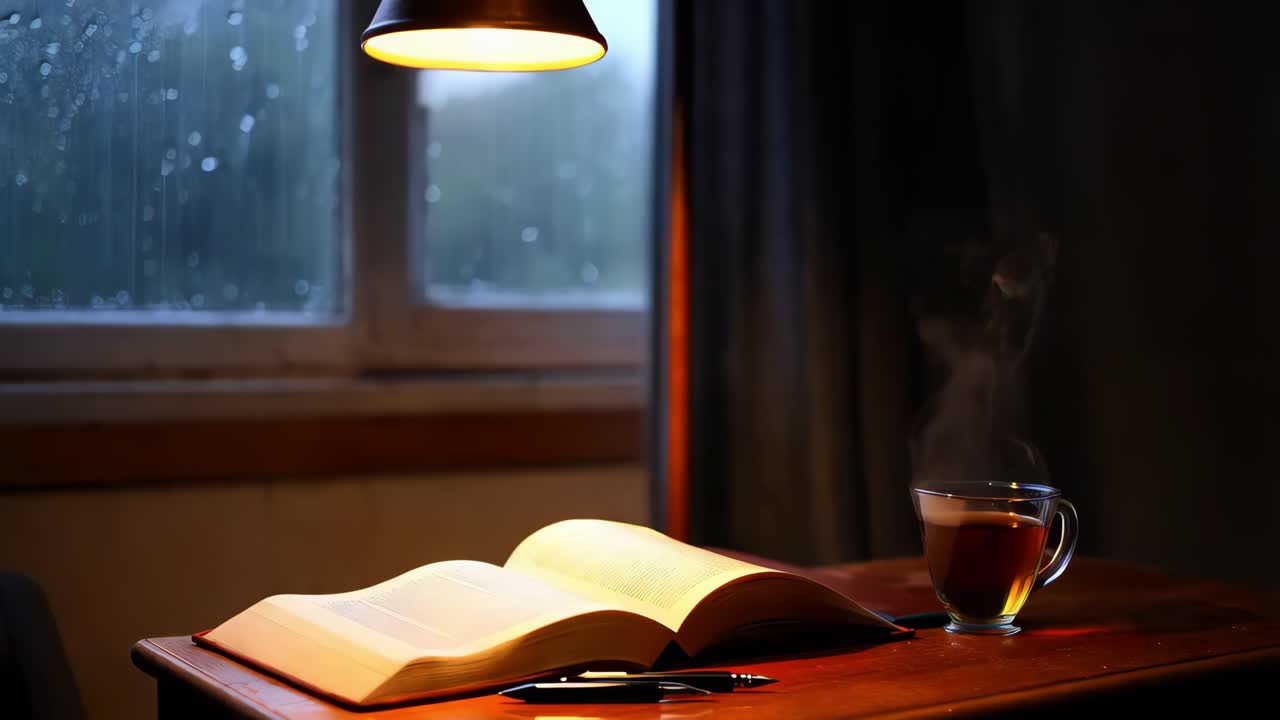 비가 오는 밤 읽기