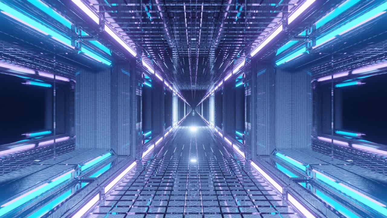 긴 반사율과 생생한 공간 터널을 통해 몰입하는 애니메이션