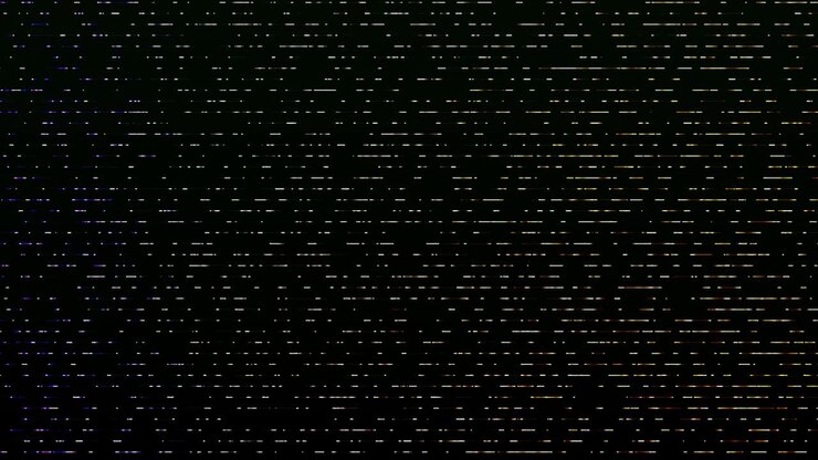 Abstract multicolor wave background. Technology big data background. Motion of digital data flow. Big data wave of particles. Futuristic wave of dots. Cyber or technology background. Seamless loop 4K