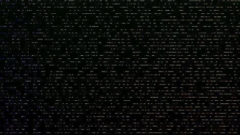 fondo de onda multicolor abstracto. fondo de big data tecnológico. movimiento del flujo de datos digitales. onda de partículas de big data. onda futurista de puntos. fondo cibernético o tecnológico. bucle sin costuras 4k