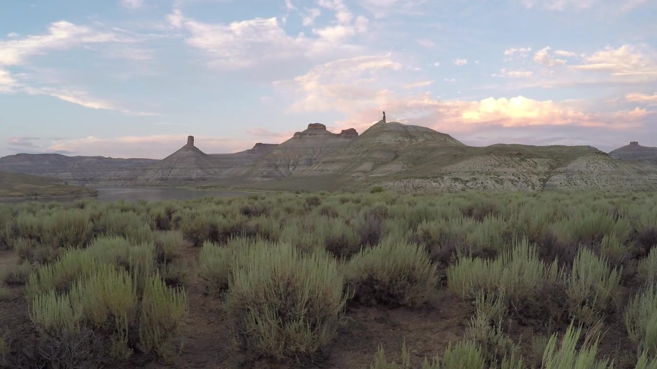 Time-lapse de Flaming Gorge, Utah