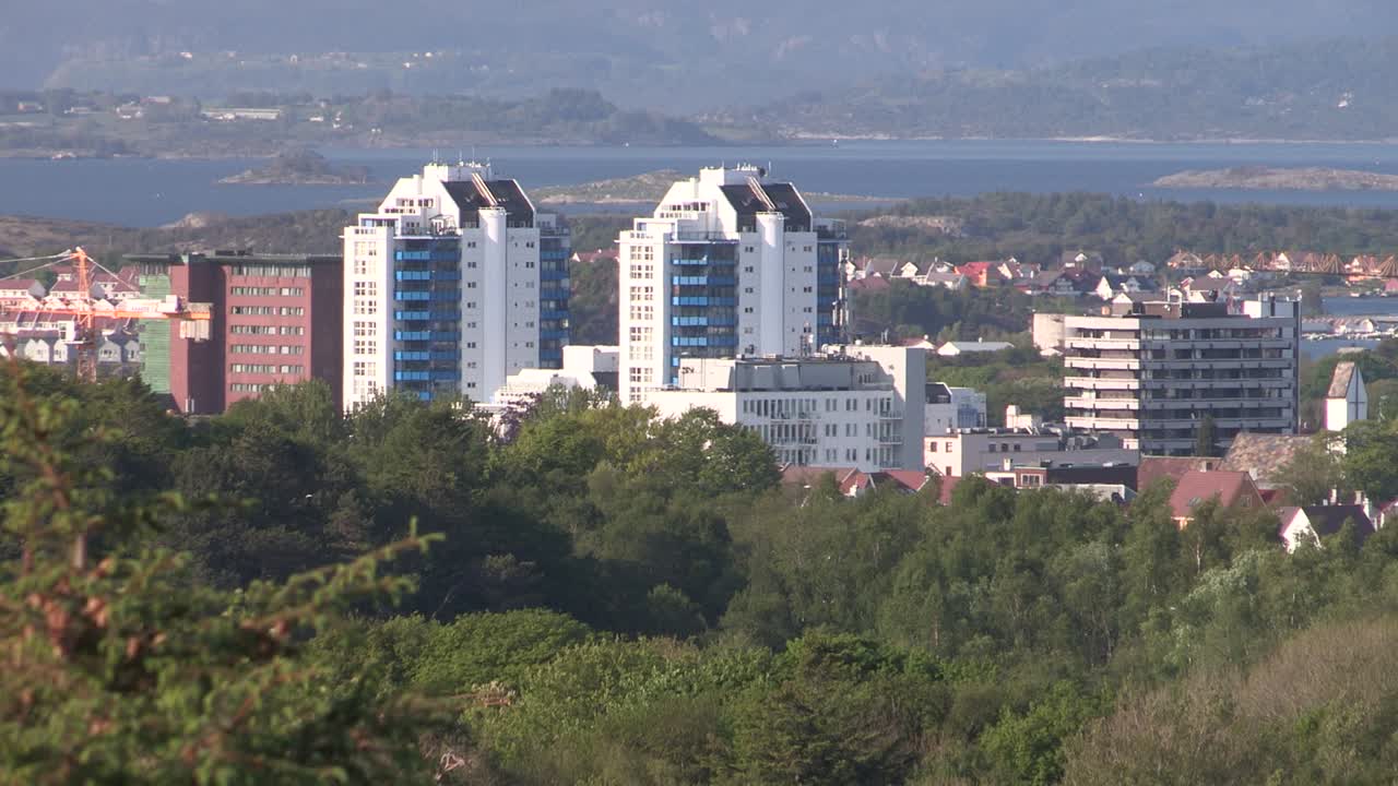 Stavanger in Norvegia. Europa-2