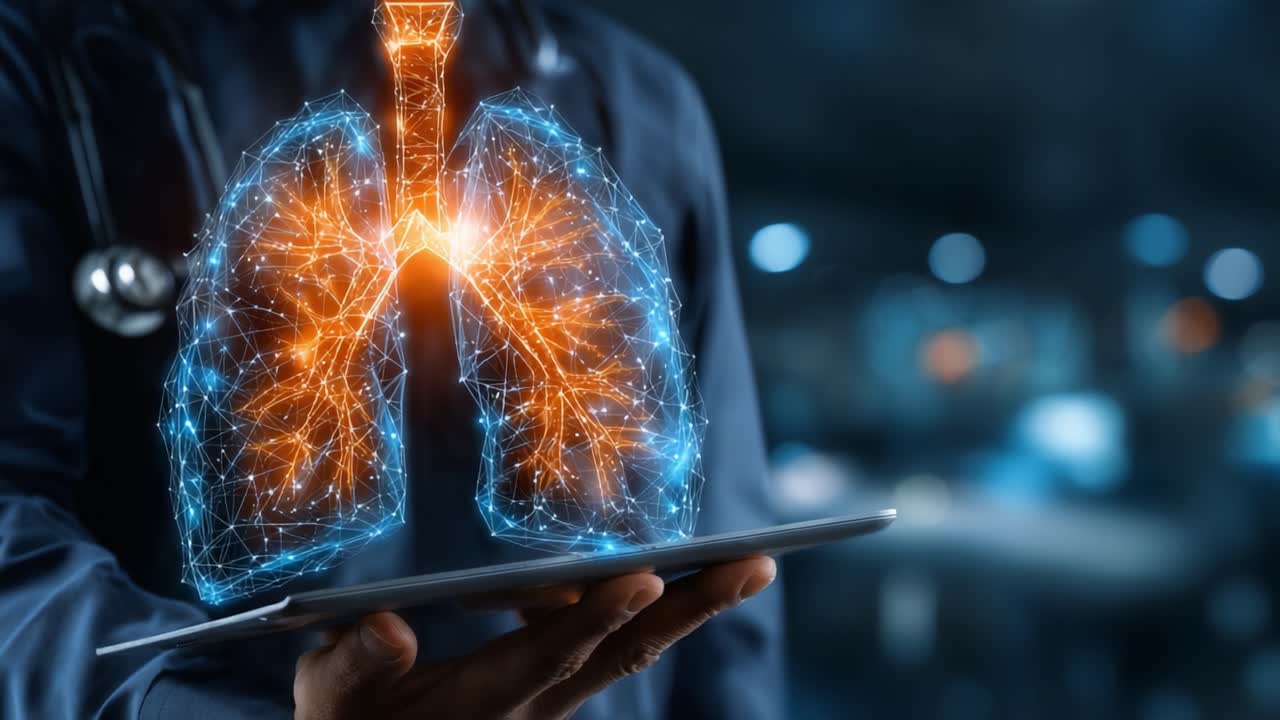 An Innovative Representation of Lungs: A Medical Professional Using Digital Technology to Showcase a Futuristic Visualization of Pulmonary Health and Functionality