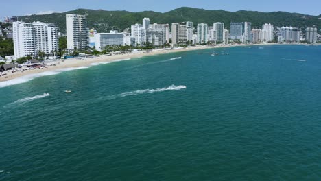 ciudad tropical de acapulco, méxico para el turismo de verano - antena