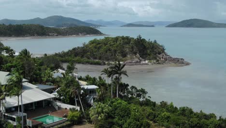 waterfront luxury resort structure with swimming pool at whitsundays islands in australia