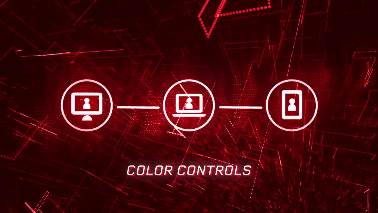 Digital Network Security and Connectivity Motion Graphics