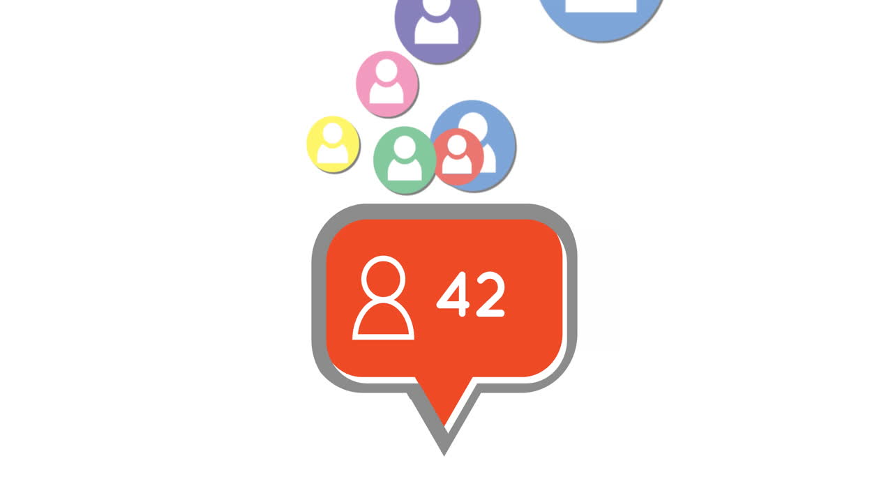 iconos de las redes sociales 4k