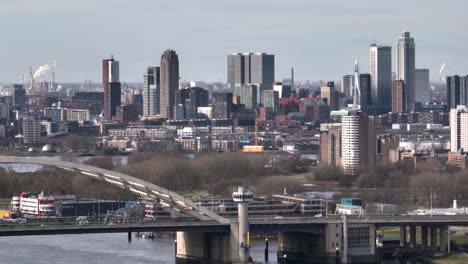 último paisaje de la ciudad desde arriba