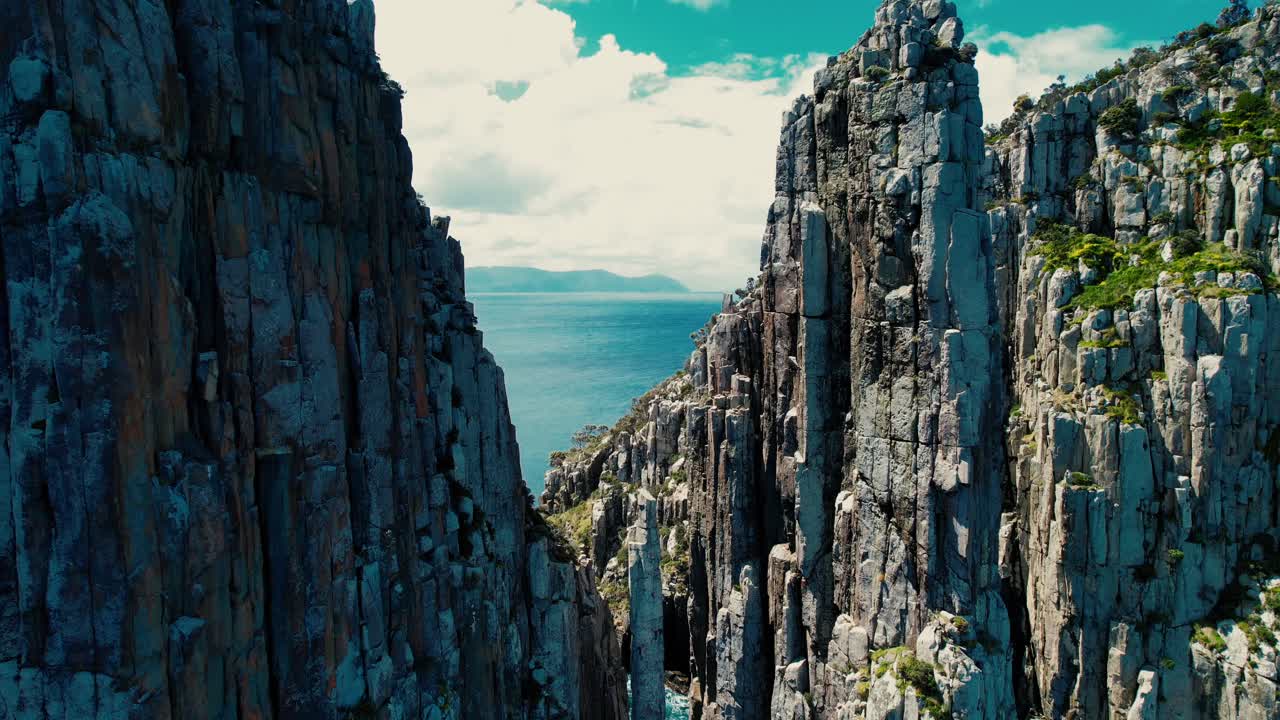 Cape Hauy Drone View in Tasmania, Australia 8