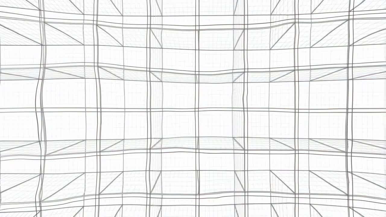 patrón de cuadrícula distorsionado abstracto