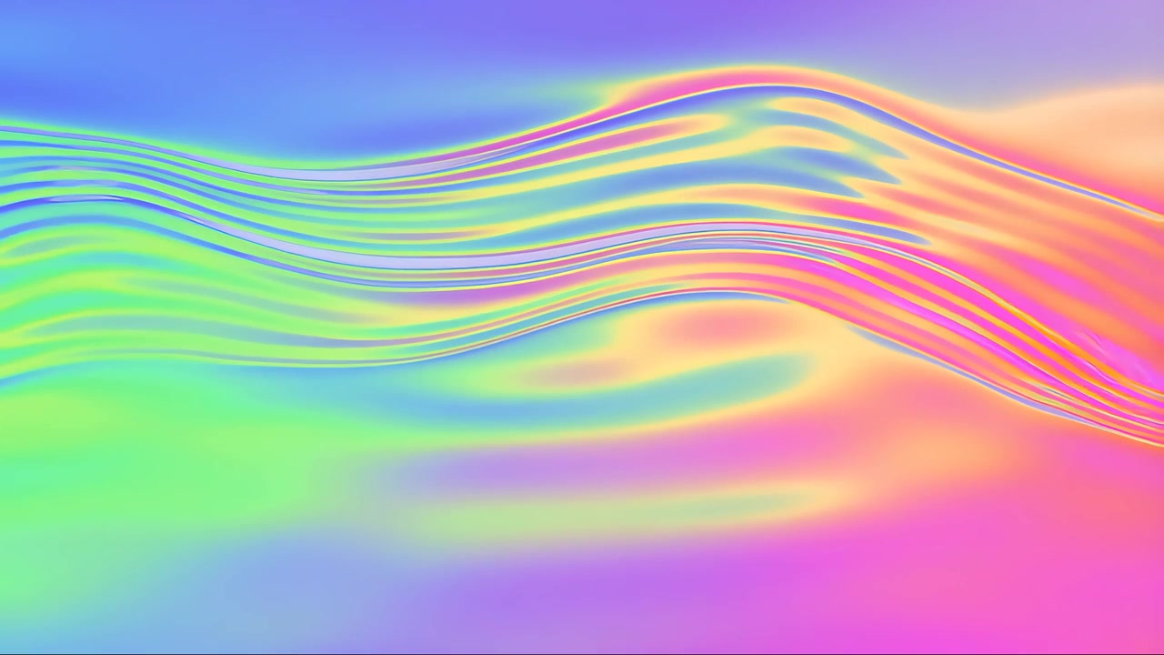 Abstract Fluid Motion Background 4K