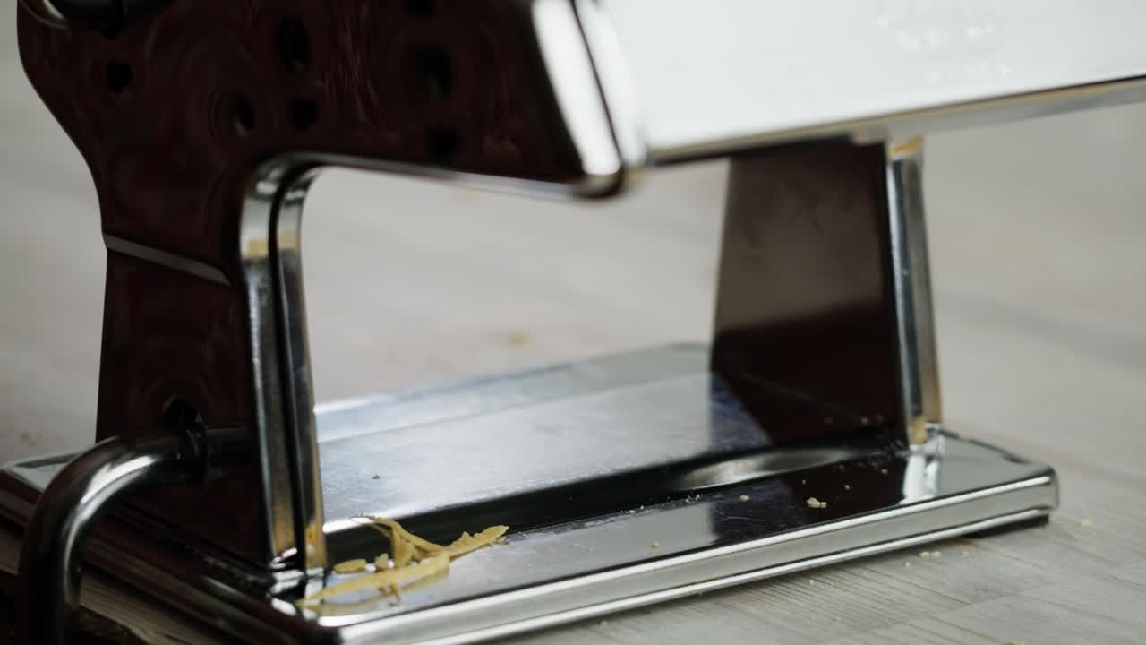 Making Fresh Pasta Dough with a Manual Pasta Machine