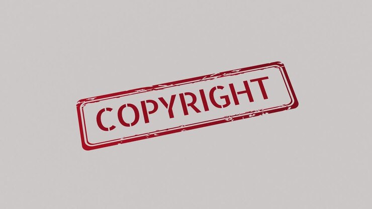 sello de derechos de autor