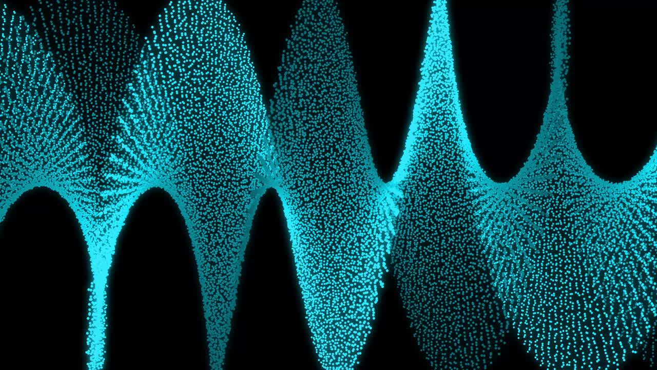 Light blue color Dot Shape Pattern animation motion graphics